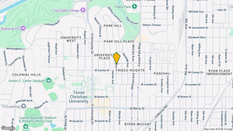 2731 Lubbock Ave Map and Location Details