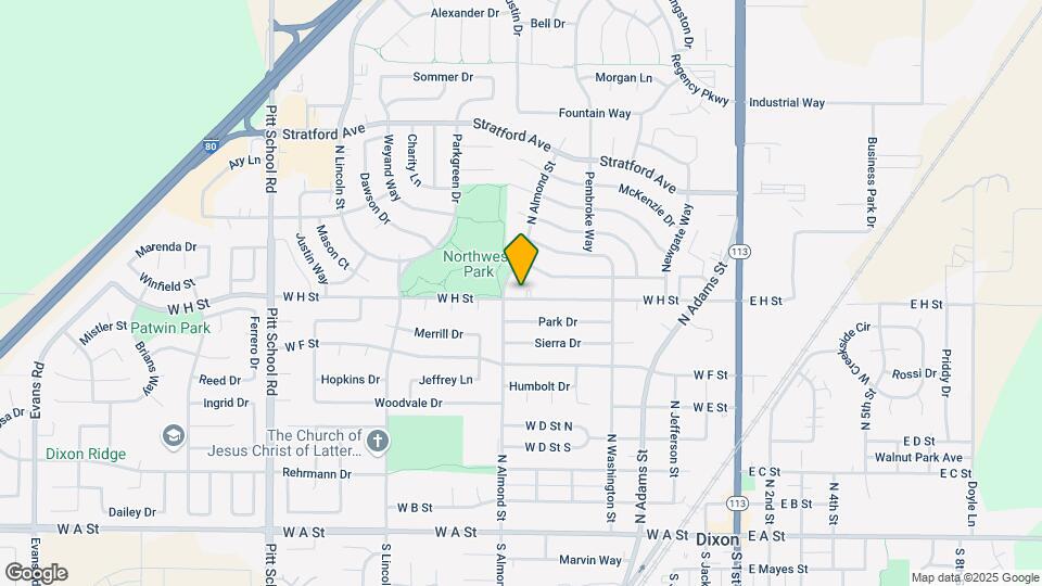 805 Avon Ct Map and Location Details