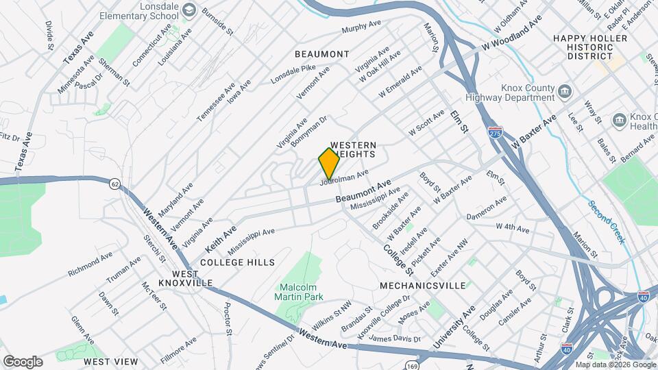 1514 Jourolman Ave Map and Location Details