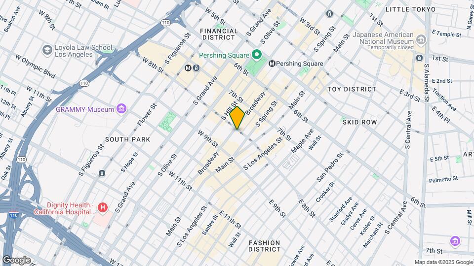 808 S Broadway Mapa y Detalles de la Ubicación