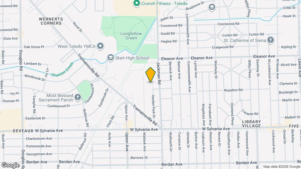 4315 Garden Park Dr Map and Location Details