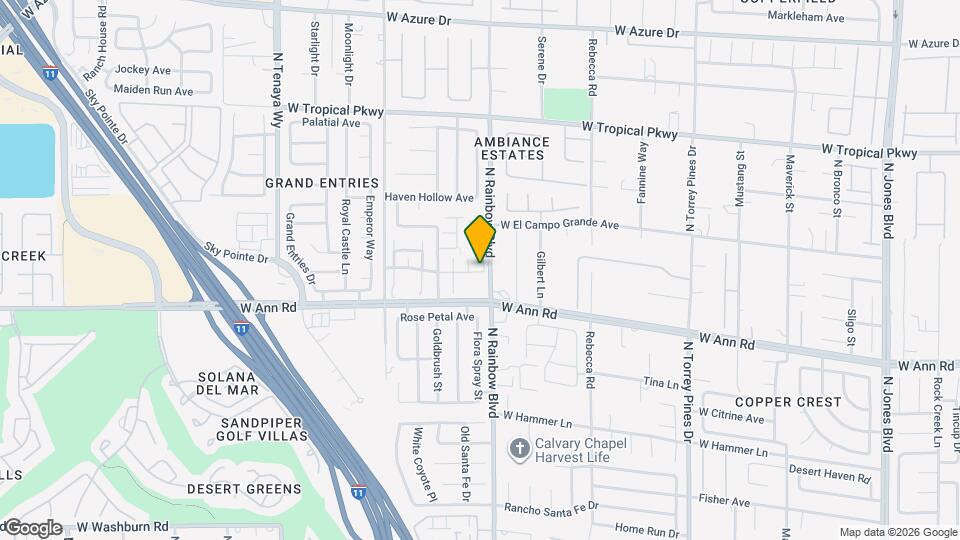 5661 Dancing Orchid Ct Mapa y Detalles de la Ubicación