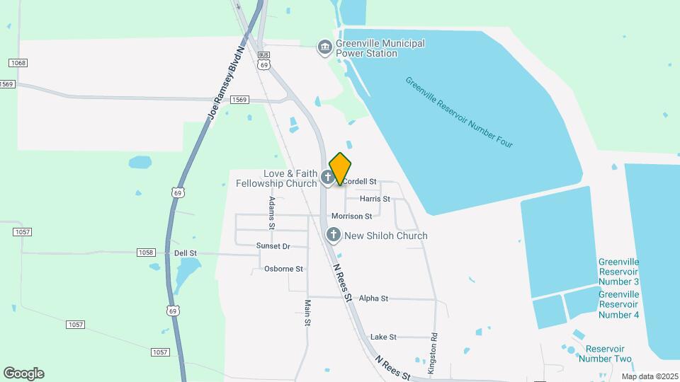 1004 Branch St Map and Location Details