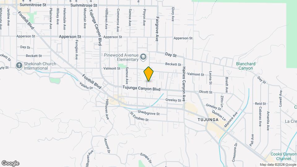 10018 Silverton Ave Mapa y Detalles de la Ubicación