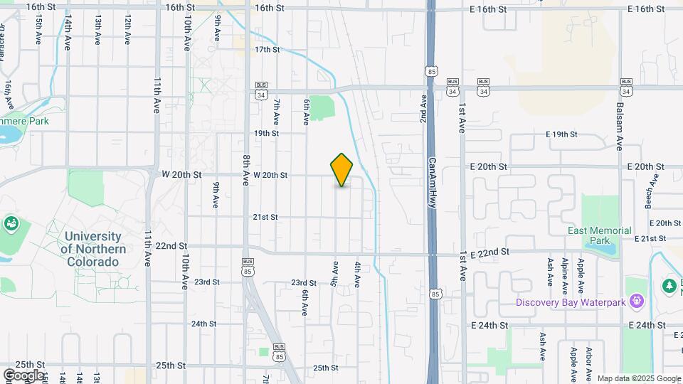 2016 5th Ave Mapa y Detalles de la Ubicación
