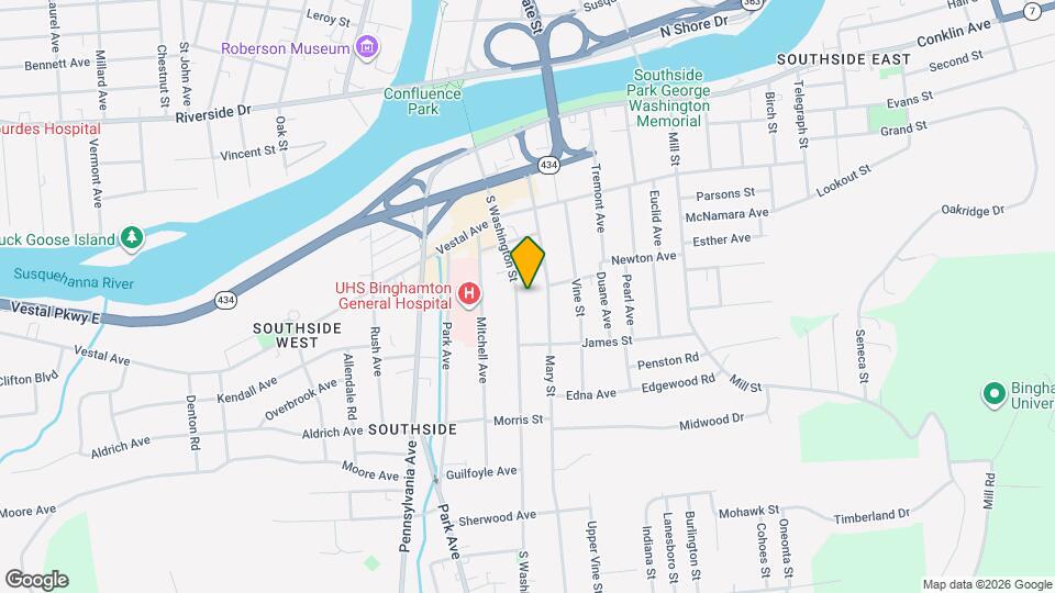 75 S Washington St, Unit 2 Map and Location Details