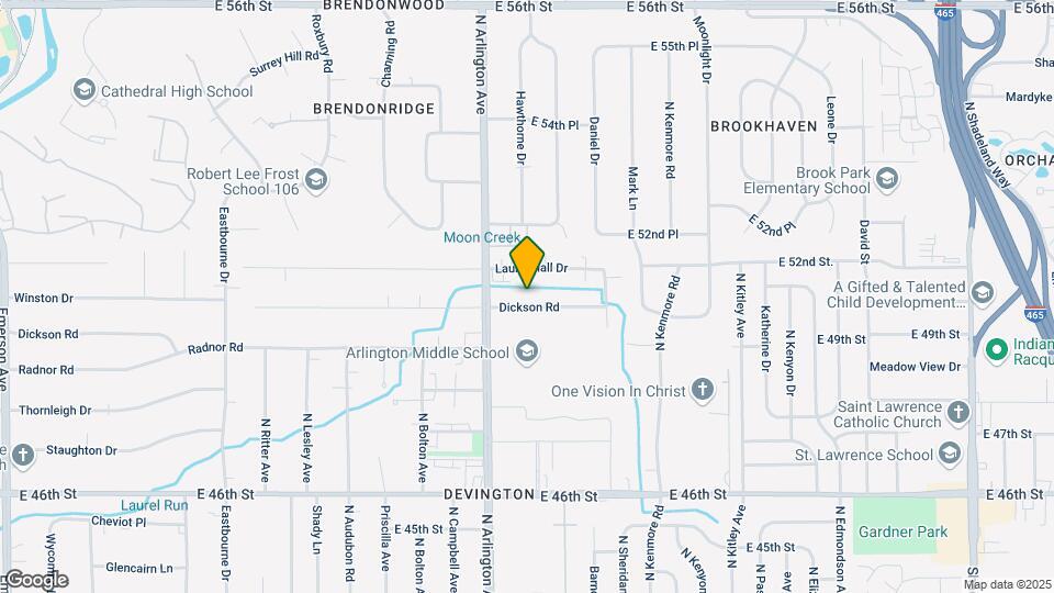 6038 Dickson Rd Map and Location Details
