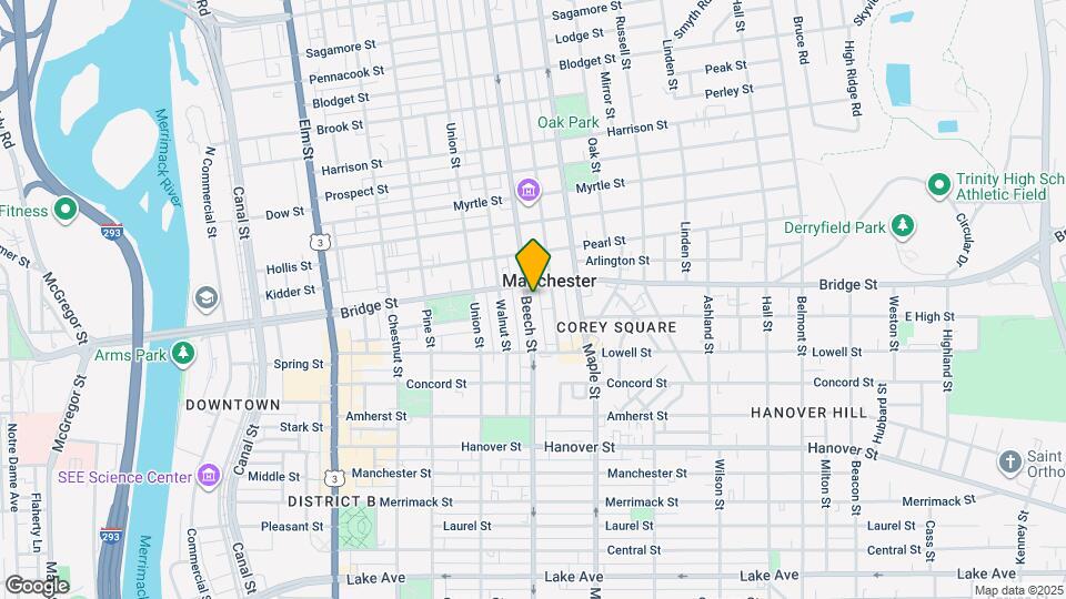 599 Beech St Map and Location Details
