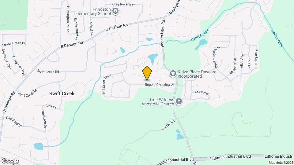 1560 Rogers Crossing Dr Mapa y Detalles de la Ubicación