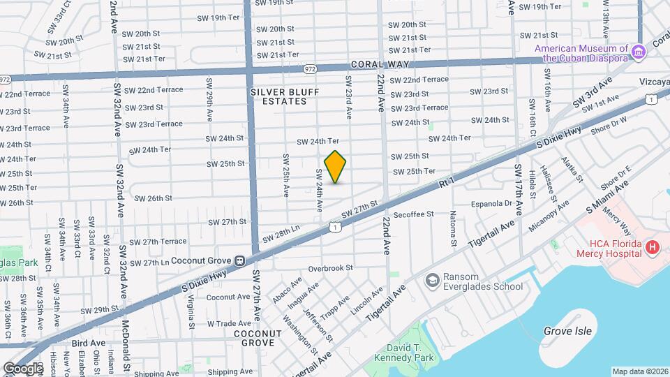 2350 SW 26th St Map and Location Details