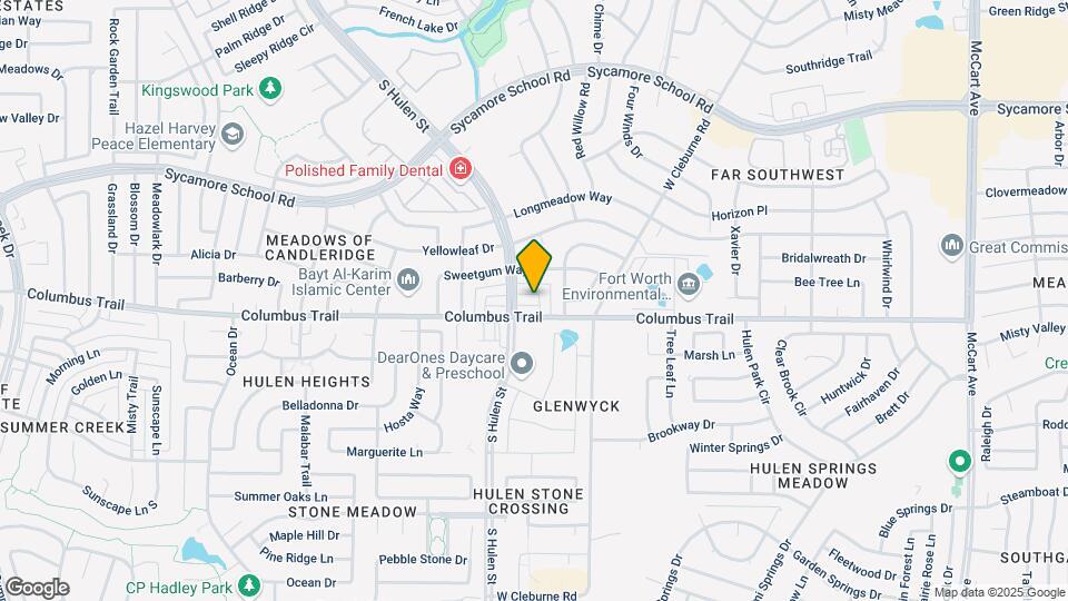 4355 Hulen Cir E Mapa y Detalles de la Ubicación