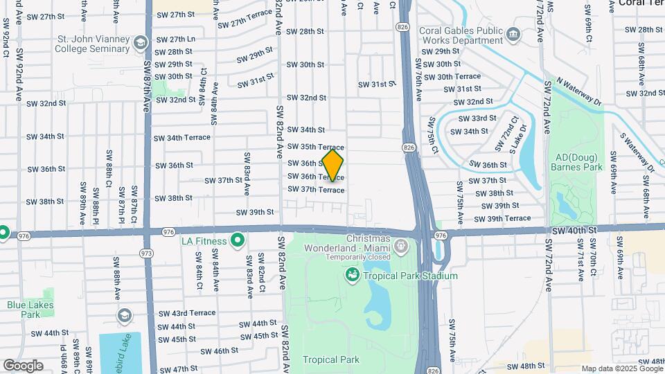 7941 SW 37th Terrace Map and Location Details