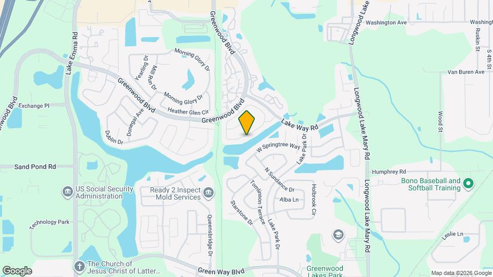 242 Lakebreeze Cir Mapa y Detalles de la Ubicación