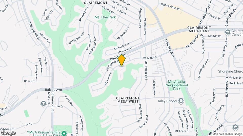 4090 Mt Barnard Ave Map and Location Details