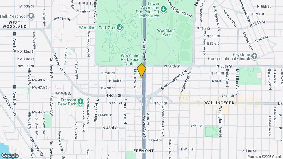 4803 Aurora Ave N Map and Location Details