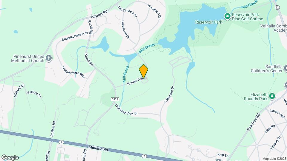 163 Hunter Trail Map and Location Details