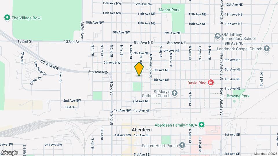 407 N Lincoln St Map and Location Details