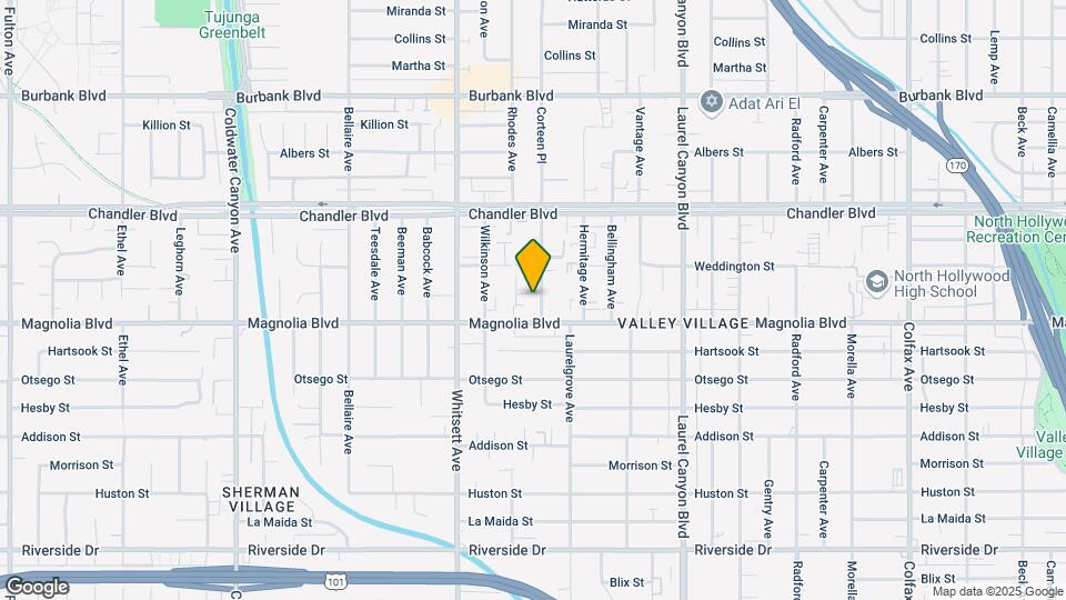 5223 Corteen Pl Map and Location Details