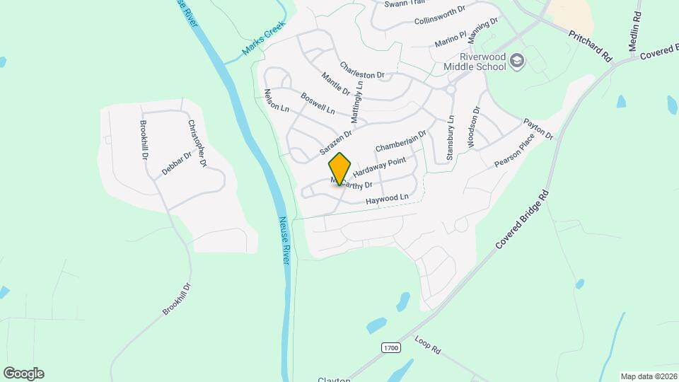 309 Hardaway Point Map and Location Details