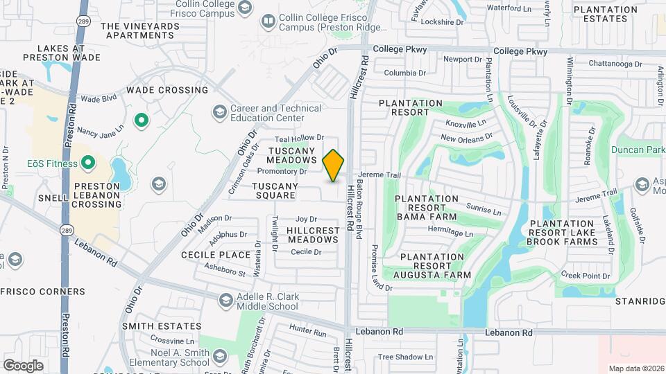 5453 Imperial Meadow Dr Map and Location Details