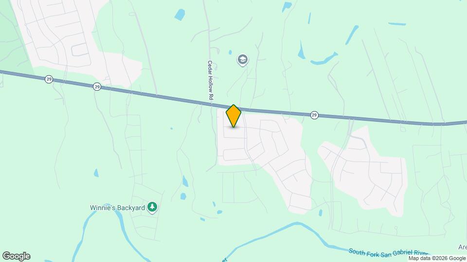 1405 Horizon View Dr Map and Location Details