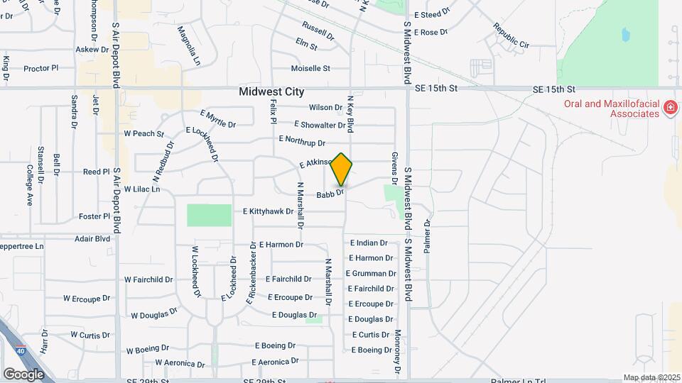 433 Babb Dr Map and Location Details