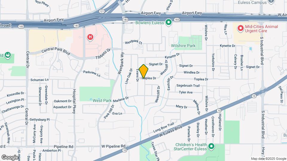 514 Canyon Ridge Dr Map and Location Details