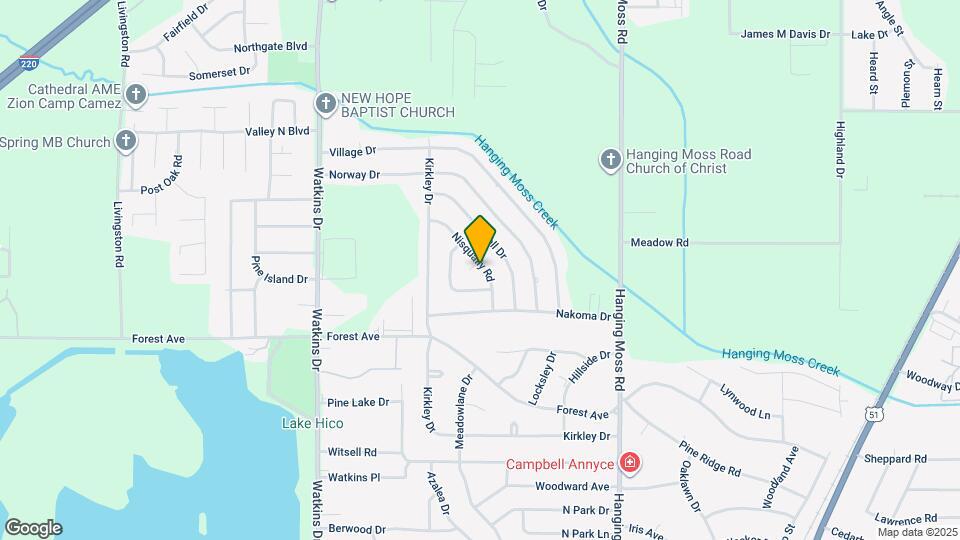 4625 Nisqually Rd Map and Location Details