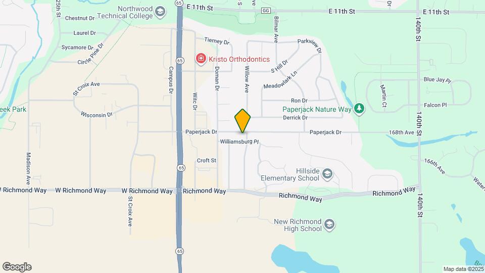 351 Williamsburg Pl Map and Location Details