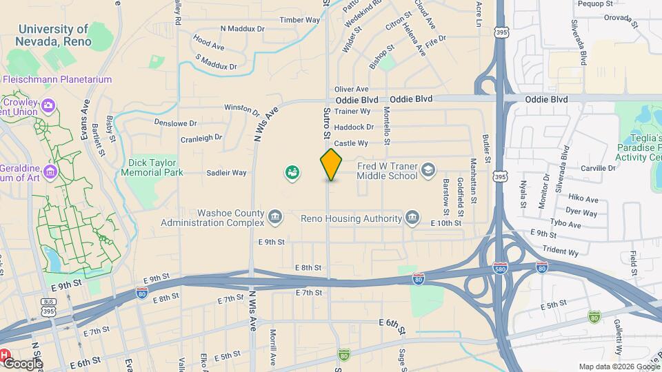 1230 Sutro St Map and Location Details