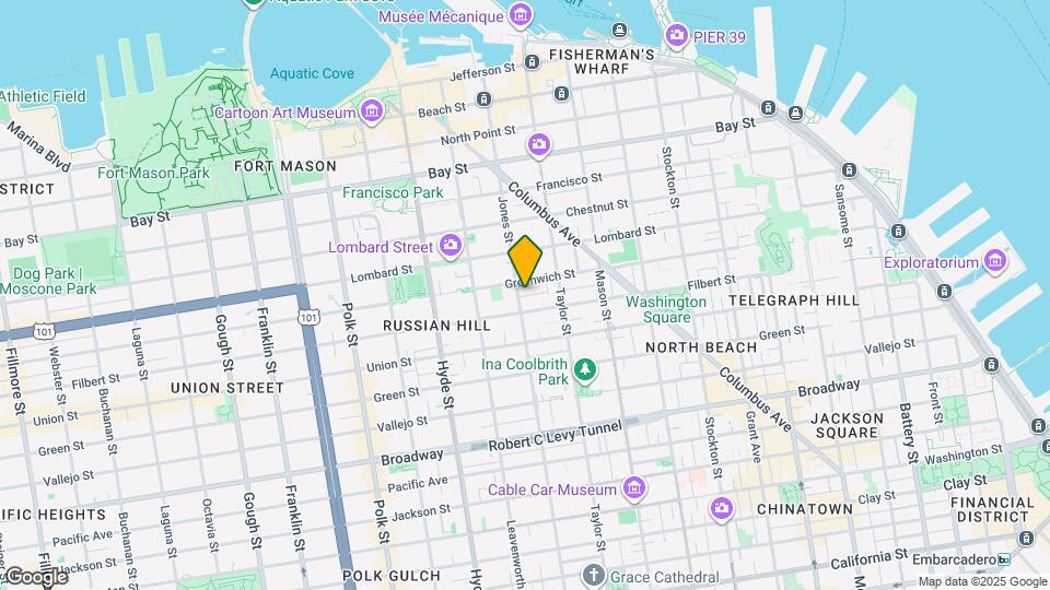 2130 Jones St Map and Location Details