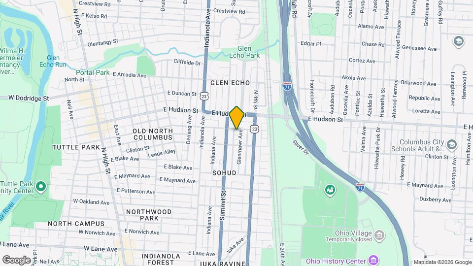 431-433-433 E Tompkins St Map and Location Details