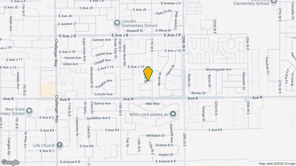 43658 Rogier St Map and Location Details