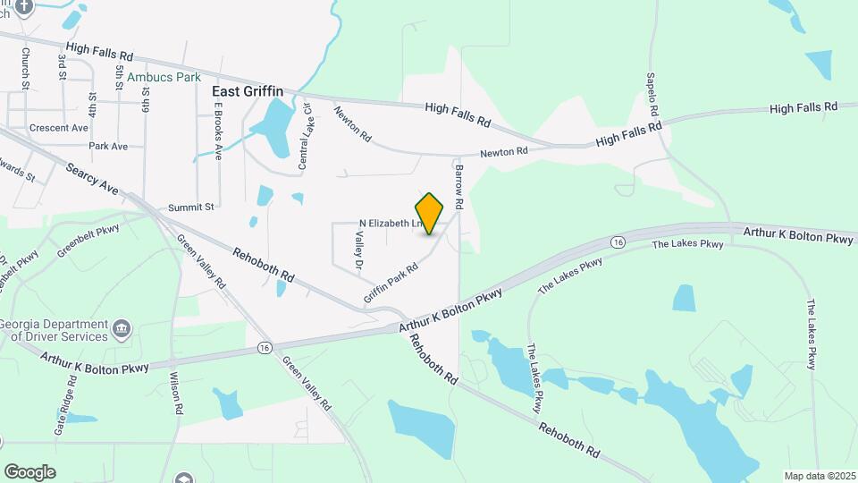 223 Griffin Park Rd Map and Location Details