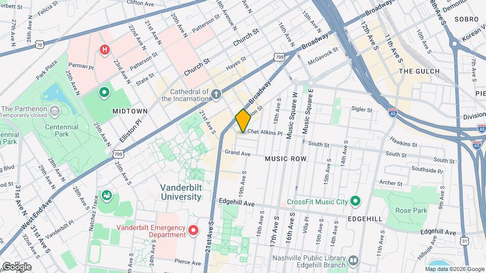 1920 Adelicia St Map and Location Details