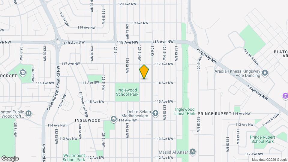 12416 116 Av NW Map and Location Details