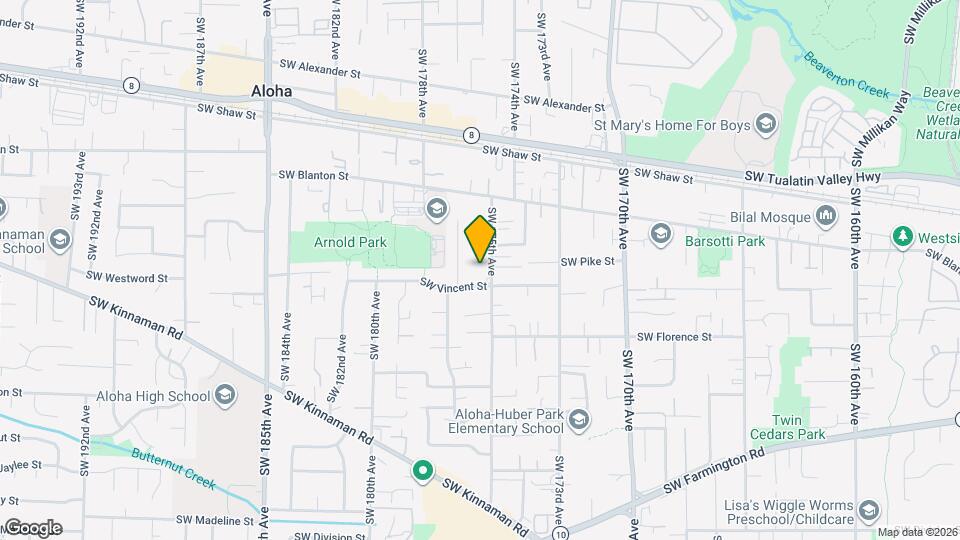 4259 SW 175th Ave Mapa y Detalles de la Ubicación