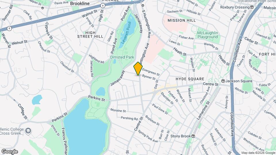 335 S Huntington Ave, Unit 10 Map and Location Details