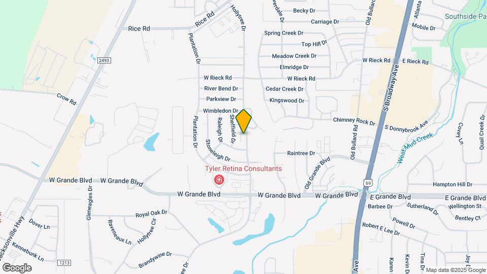 5909 Hollytree Dr Map and Location Details