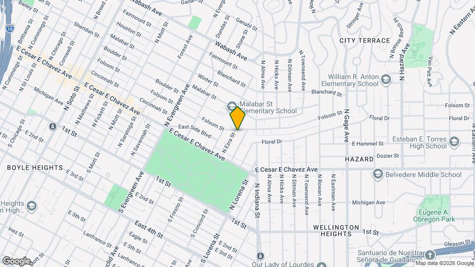 472 N Ezra St Map and Location Details