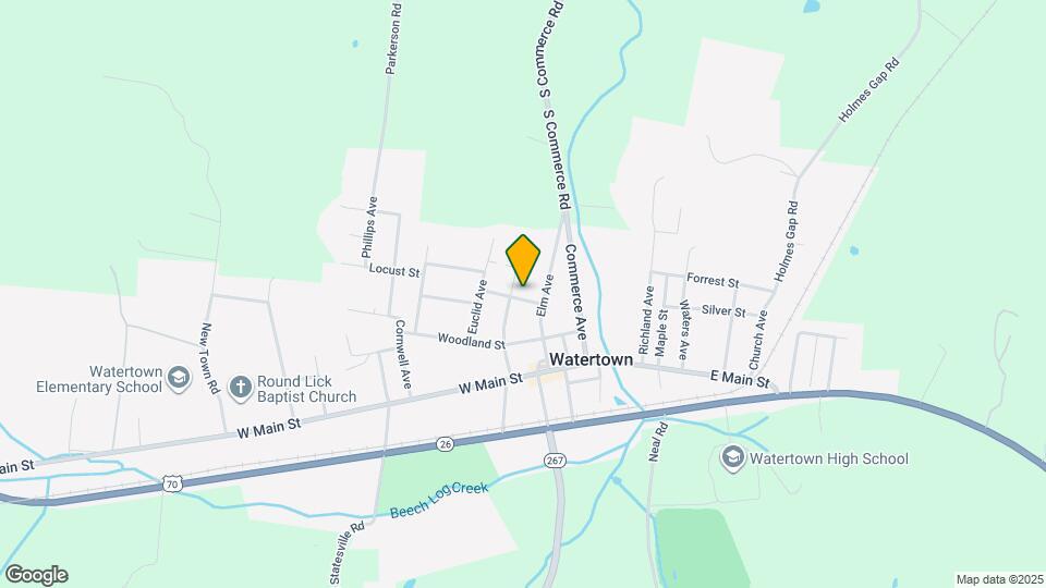 103 Locust St Map and Location Details