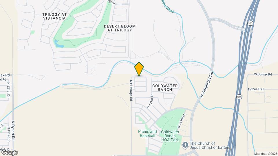 12251 W Desert Sun Ln Mapa y Detalles de la Ubicación