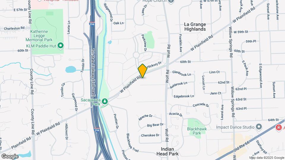 11361 W Plainfield Rd Map and Location Details
