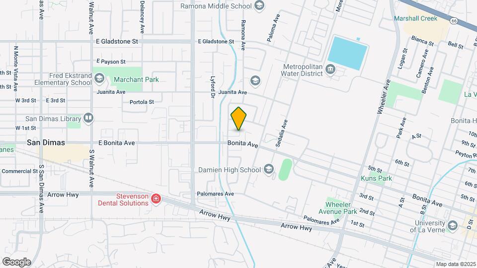 846 Maria Ave Mapa y Detalles de la Ubicación