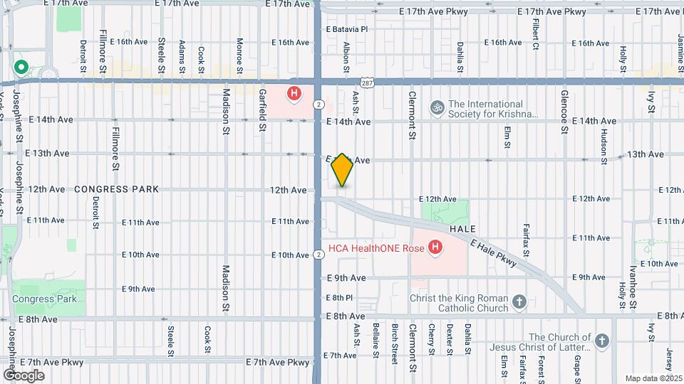 1224 Albion St Map and Location Details