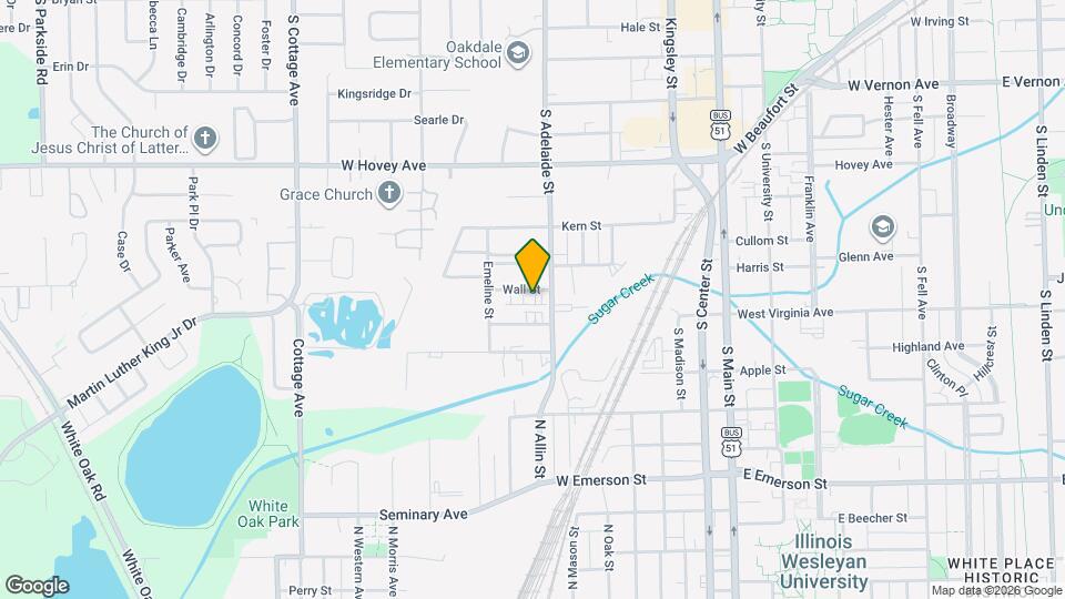 1205 Wall St, Unit 2 Mapa y Detalles de la Ubicación