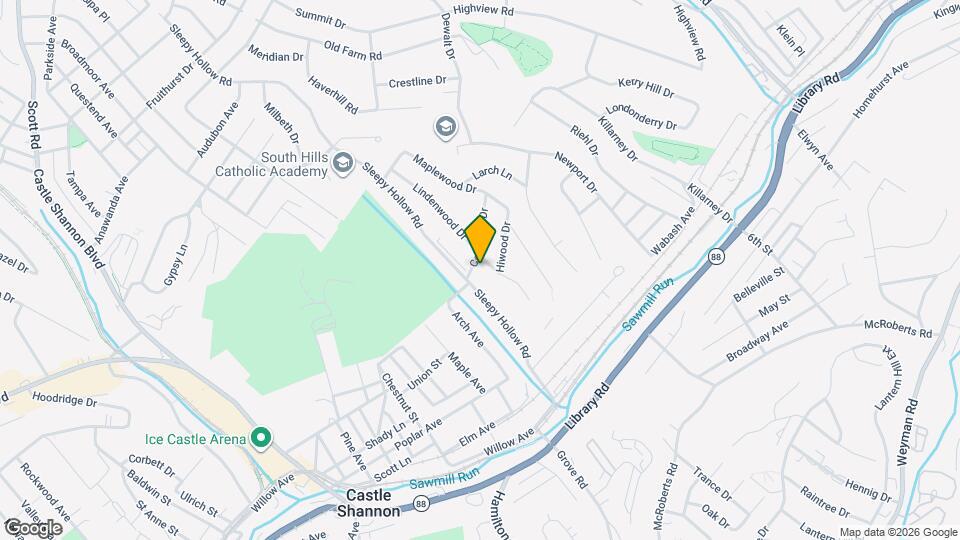 3396 Columbia Dr Map and Location Details