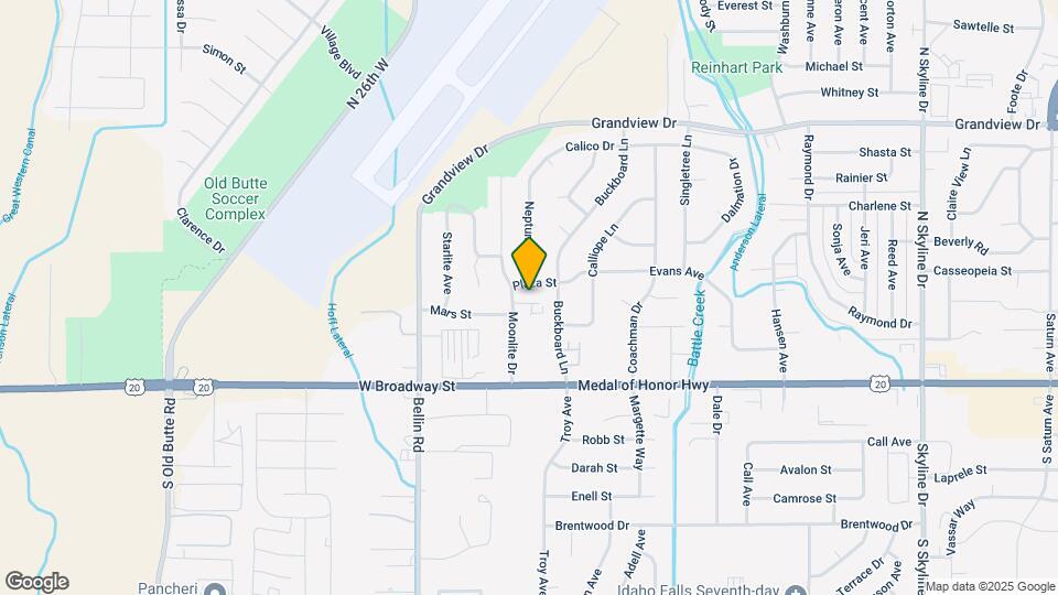 370 Moonlite Dr Map and Location Details