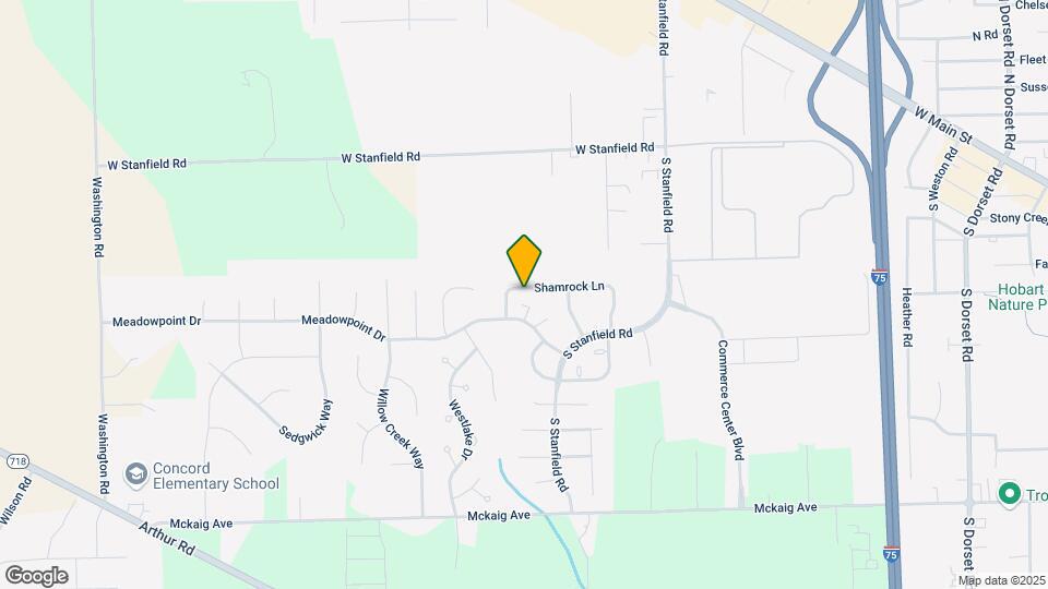 2280 Shamrock Ln Map and Location Details