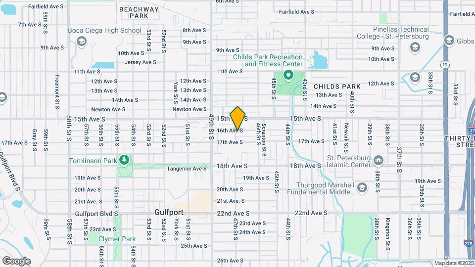 4694 16th Ave S Map and Location Details